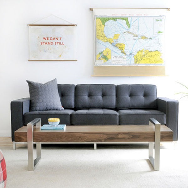 Outdoor Furniture - Modern Metal WPC Wood - Garden Bench - Marais
