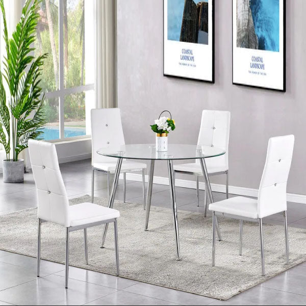 Fully Upholstered Indoor Furniture - Dining Set - Doruk