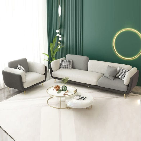 Fully Upholstered Indoor Furniture - Sofa Set - Hedren