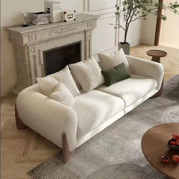 Fully Upholstered Indoor Furniture - Sofa Set - Shaggy