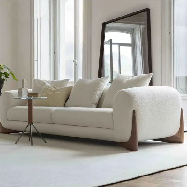 Fully Upholstered Indoor Furniture - Sofa Set - Shaggy