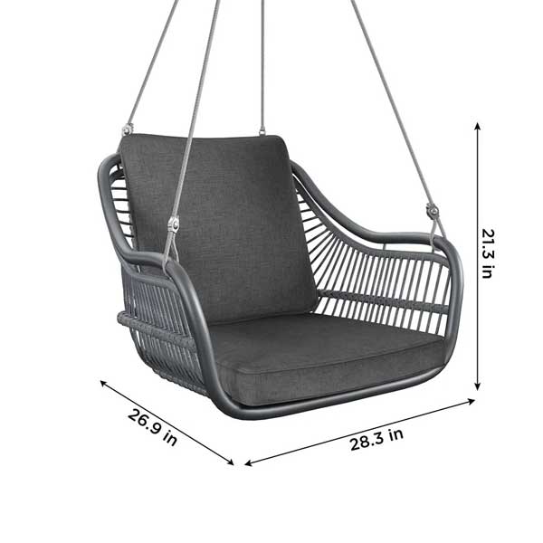 Outdoor Furniture Braided & Rope Swing - Hoffman