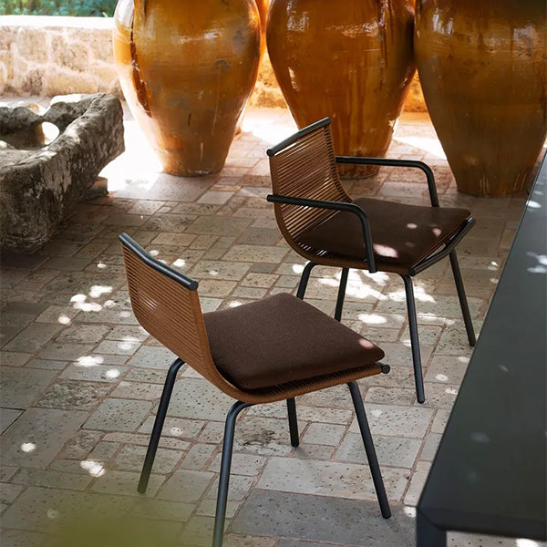 Outdoor Braided & Rope Dining Set - Formeeza