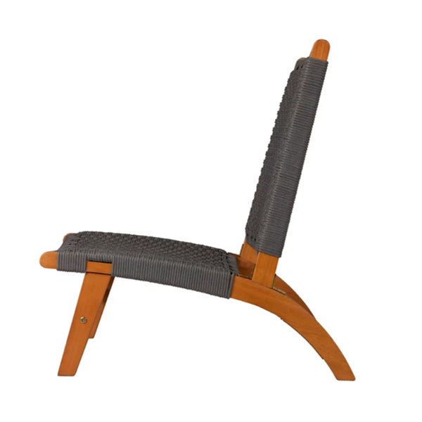 Outdoor Furniture Braid and Rope Heigh Back Chair,Lazy Chair, Rest Chair, Easy Chair, Ocassional chair - Chariox