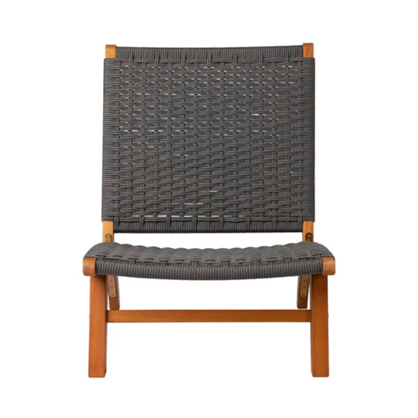 Outdoor Furniture Braid and Rope Heigh Back Chair,Lazy Chair, Rest Chair, Easy Chair, Ocassional chair - Chariox