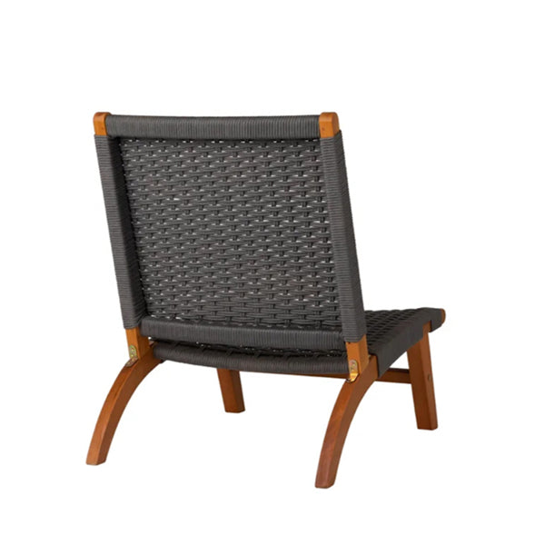 Outdoor Furniture Braid and Rope Heigh Back Chair,Lazy Chair, Rest Chair, Easy Chair, Ocassional chair - Chariox