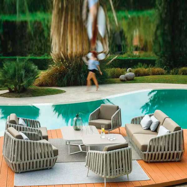 Outdoor Furniture Braided, Rope & Cord, Sofa - Birilyant-Next