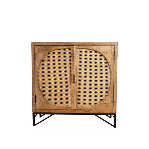 Wooden Cane & Rattan Almirah & Cabinet - Cabinova