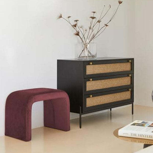 Wooden Cane & Rattan Almirah & Cabinet - Forest Frames