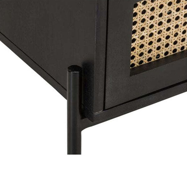 Wooden Cane & Rattan Almirah & Cabinet - Forest Frames