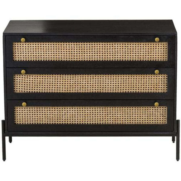 Wooden Cane & Rattan Almirah & Cabinet - Forest Frames