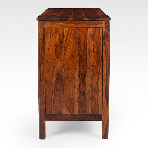 Wooden Cane & Rattan Almirah & Cabinet - Wood & Wonder