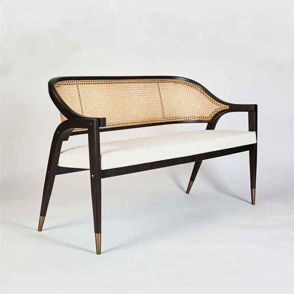 Wooden Cane & Rattan Furniture - Sofa Set - Rococo