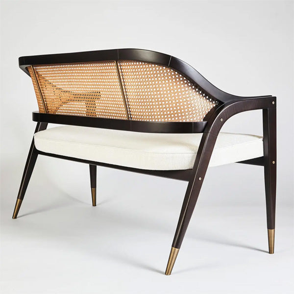 Wooden Cane & Rattan Furniture - Sofa Set - Rococo