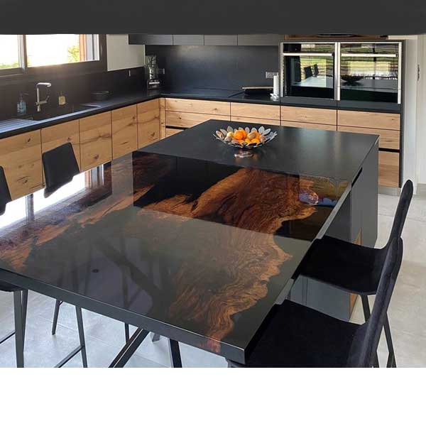 Epoxy Resin Furniture - Kitchen Table - Creole