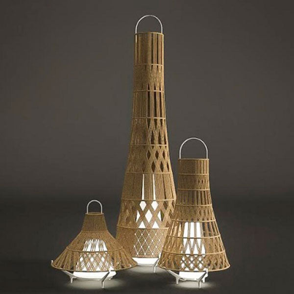 Outdoor Braided, Rope & Cord Lamp Shade - Lanterna