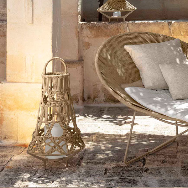 Outdoor Braided, Rope & Cord Lamp Shade - Lanterna