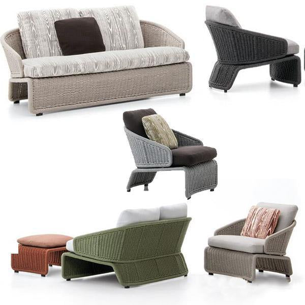 Outdoor Furniture Braided & Rope Sofa - Baroque Next