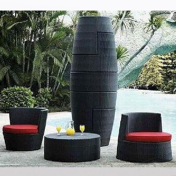 Outdoor Wicker Garden Set - Attract