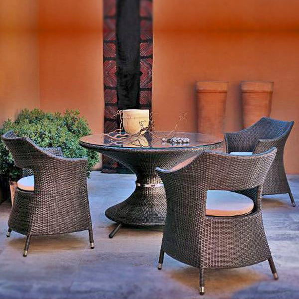 Outdoor Wicker Garden Set - Choco