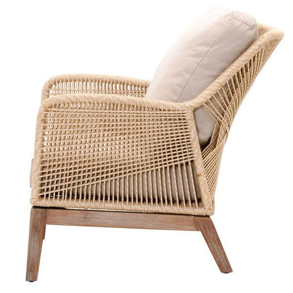 Outdoor Braided, Rope & Cord, Sofa - Azure
