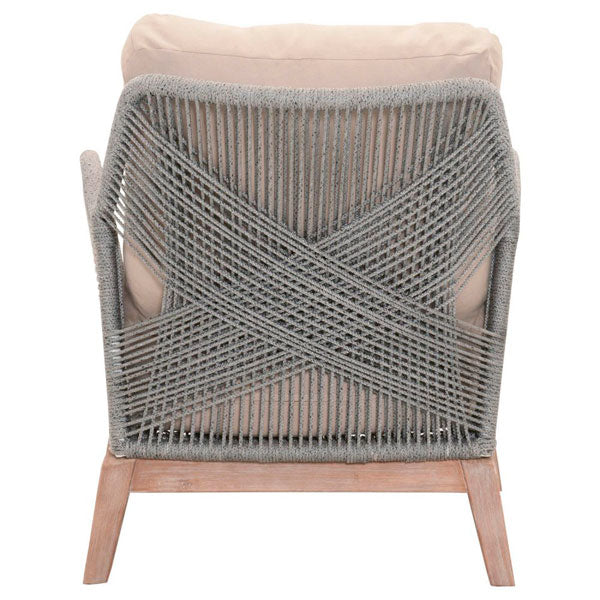Outdoor Braided, Rope & Cord, Sofa - Azure