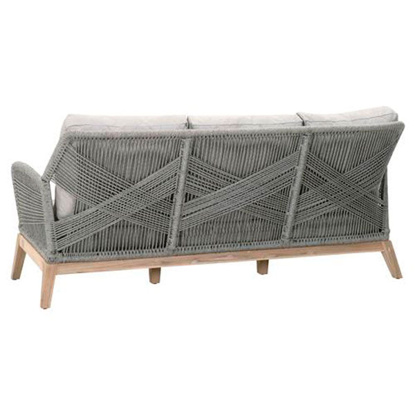 Outdoor Braided, Rope & Cord, Sofa - Azure