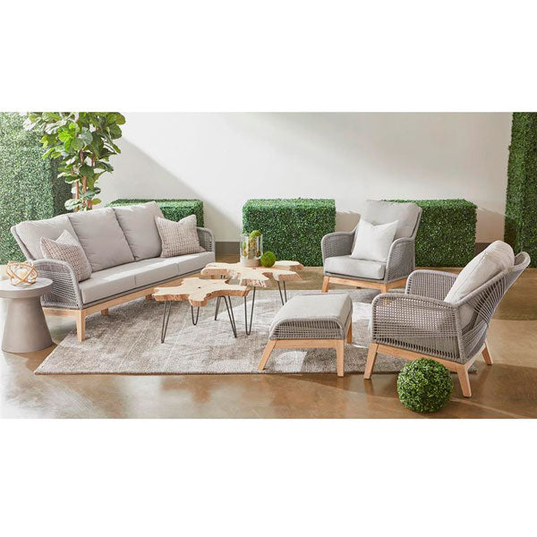 Outdoor Braided, Rope & Cord, Sofa - Azure