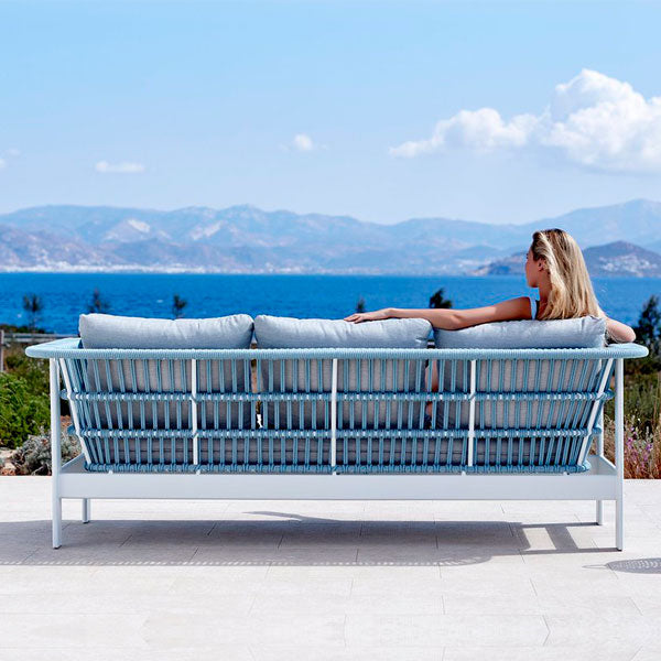 Outdoor Braided, Rope & Cord, Sofa - Ocean