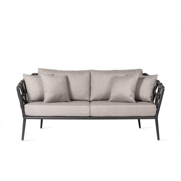 Outdoor Braided & Rope Sofa - Regency