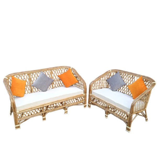  Cane & Rattan Furniture - Sofa Set - Procyon