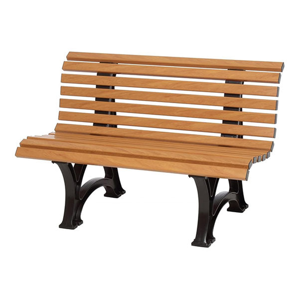 Outdoor Furniture - Modern Metal WPC Wood - Garden Bench - Furnique
