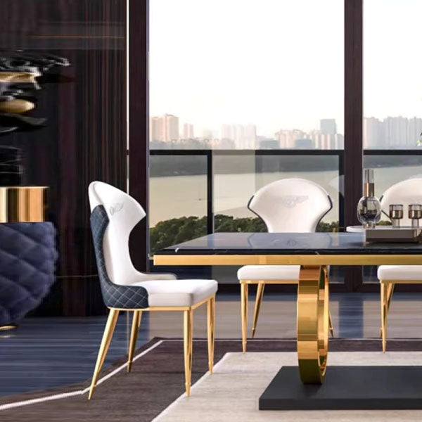 Fully Upholstered Indoor Furniture - Dining Set - Duskey