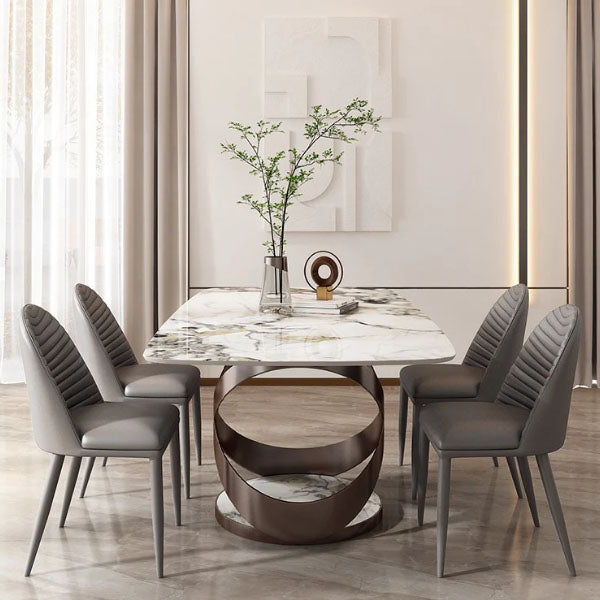 Fully Upholstered Indoor Furniture - Dining Set - Purtell