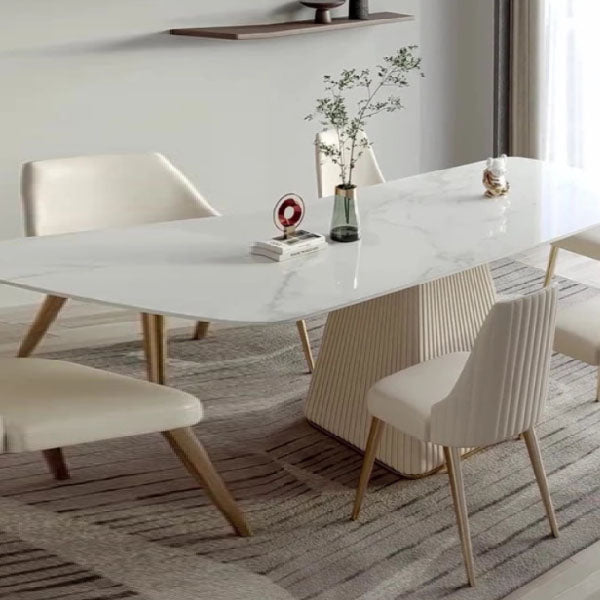 Fully Upholstered Indoor Furniture - Dining Set - Rosy