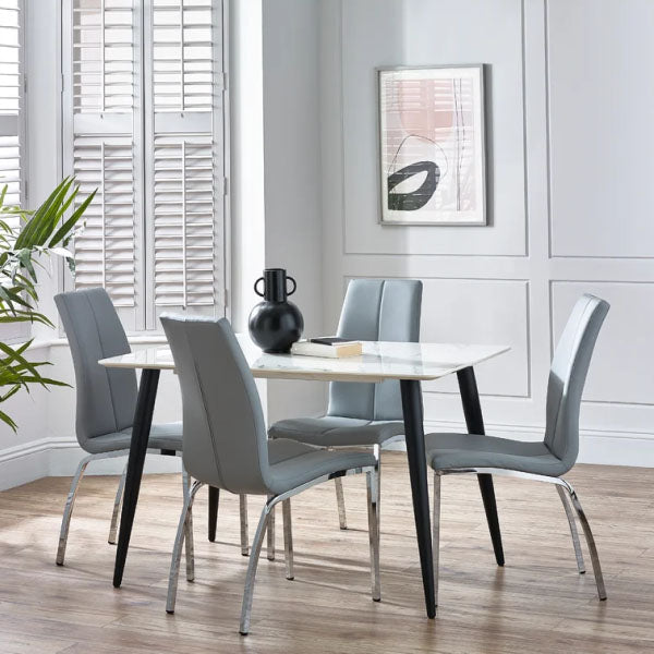 Fully Upholstered Indoor Furniture - Dining Set - Whitney