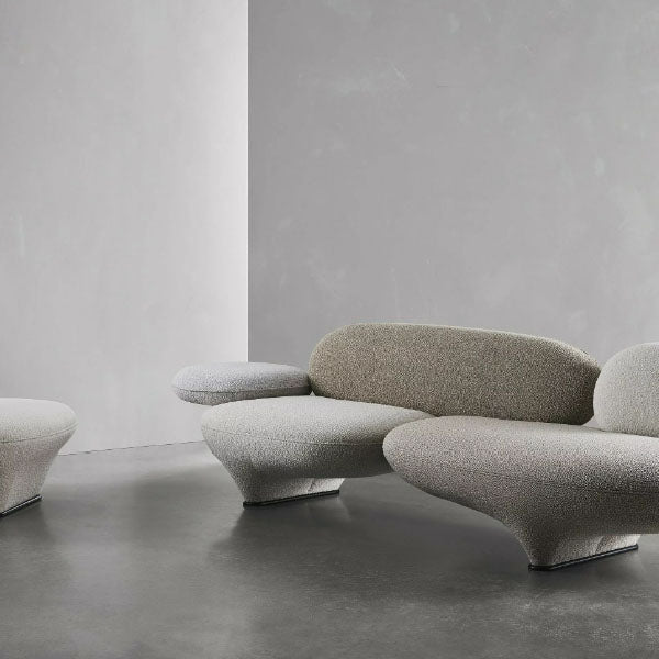 Fully Upholstered Indoor Furniture - Sofa Set - Ozzie