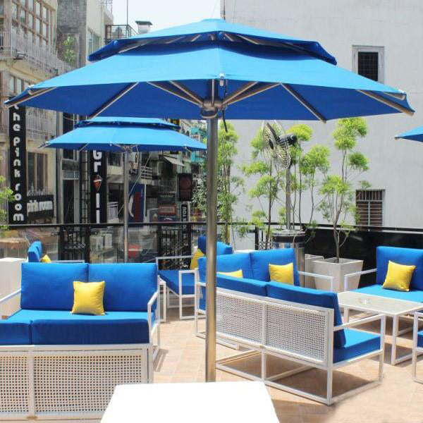 Garden Umbrella - Outdoor Umbrella - Patio Parasol -  Mediterranean™ Dual Layer