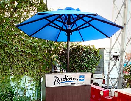 Garden Umbrella - Outdoor Umbrella - Patio Parasol -  Mediterranean™ Dual Layer 8