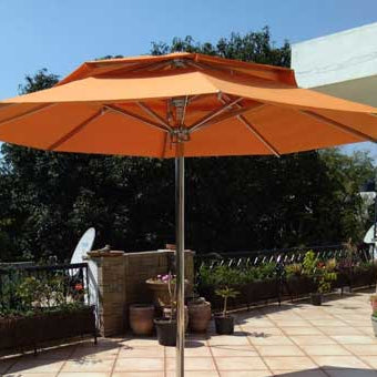 Garden Umbrella - Outdoor Umbrella - Patio Parasol -  Mediterranean™ Dual Layer