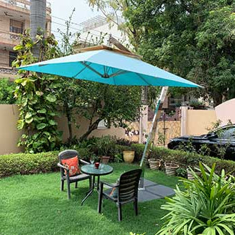 Garden Umbrella - Patio Parasol -Outdoor Furniture -   Indian Ocean™