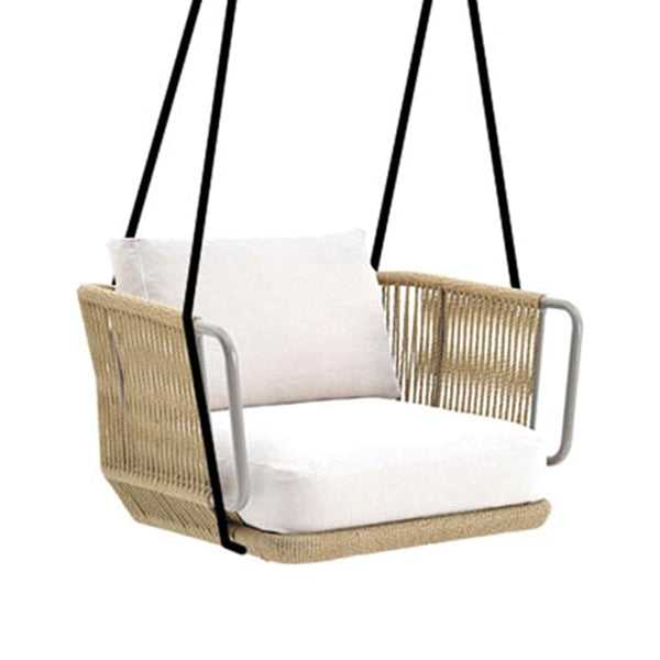 Hanging Swing, Balcony Swing, Garden Swing Chair- Nano Single and Double Seater- With - Stand - Braided & Rope