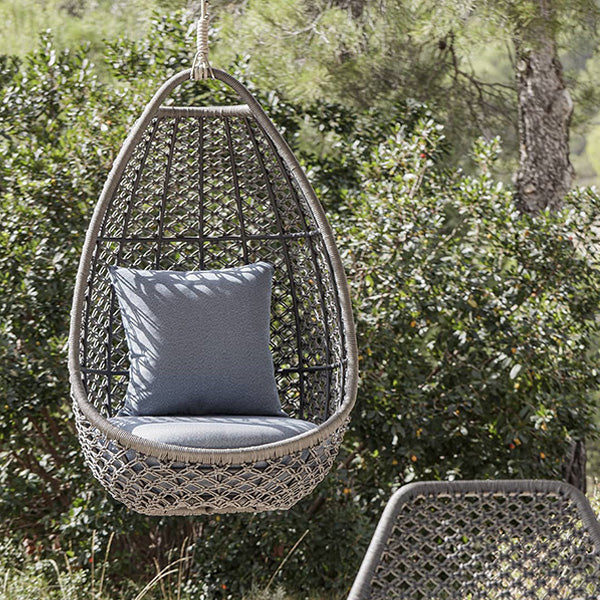 Hanging Swing, Balcony Swing, Garden Swing Chair- Omnium Max Single and Double Seater- With - Stand - Braided & Rope