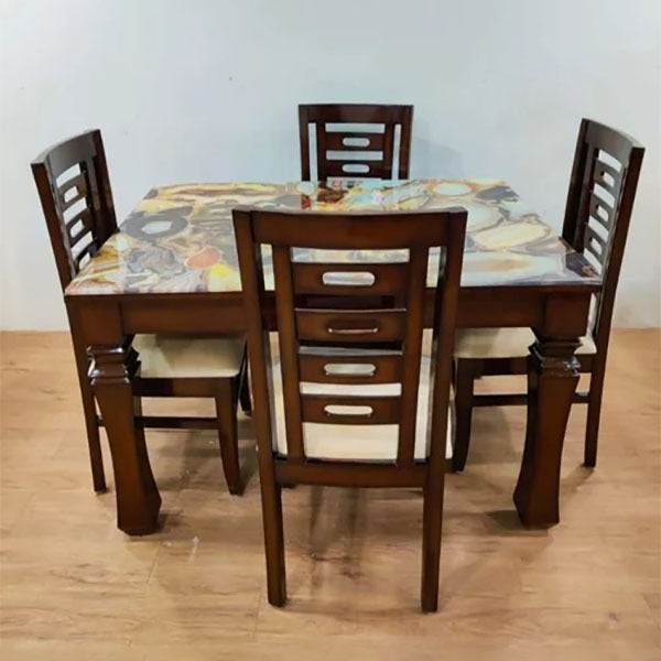 Indoor Upholstered Dining Set - Gravix