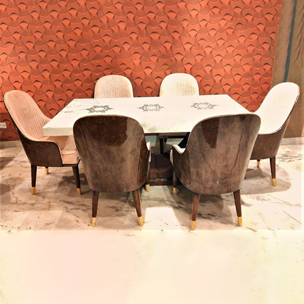Indoor Upholstered Dining Set - Marquis