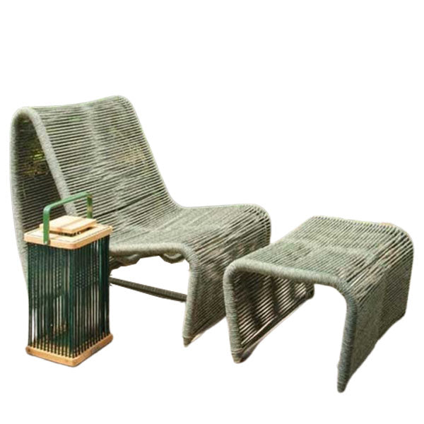 Outdoor Braid and Rope Chair,Lazy Chair, Rest Chair, Easy Chair, ocassional chair - Calix