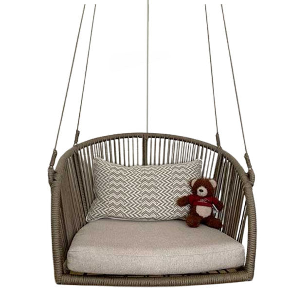 Outdoor Braided & Rope Swing - Poltrona