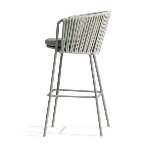 Outdoor Braided, Rope & Cord Bar Chair - Deck