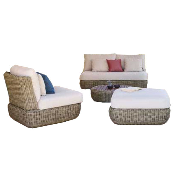 Outdoor Furniture - Wicker Sofa - Tugule