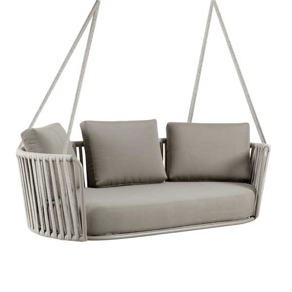 Outdoor Furniture Braided & Rope Swing - Deck